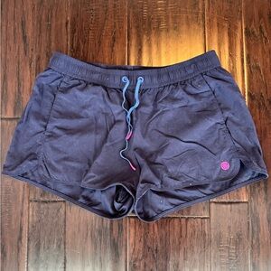 Lilly Pulitzer Blue Athletic Shorts with Elastic Waistband